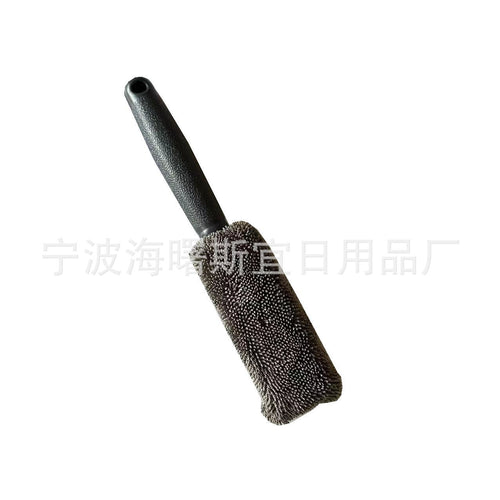 Microfiber Long Handle Wheel Brush and Tire Cleaner Tool