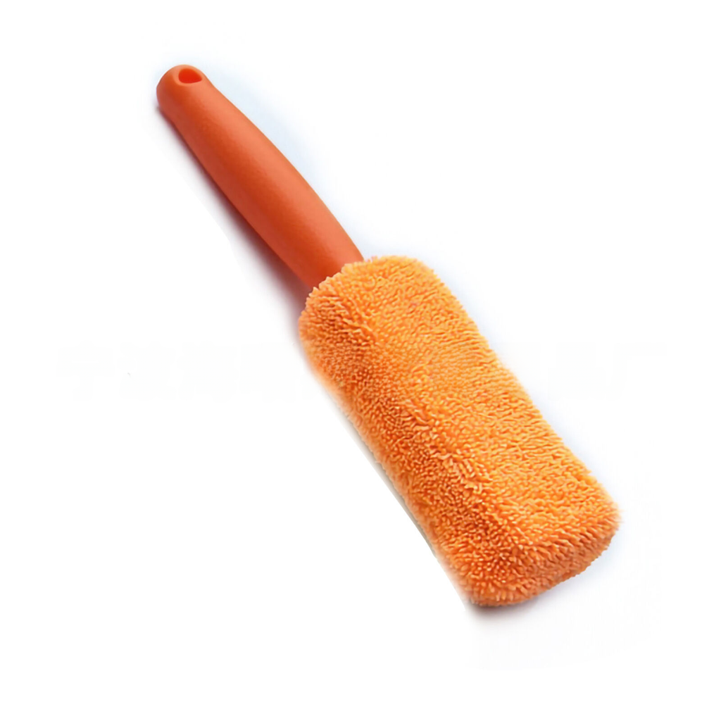 Microfiber Long Handle Wheel Brush and Tire Cleaner Tool